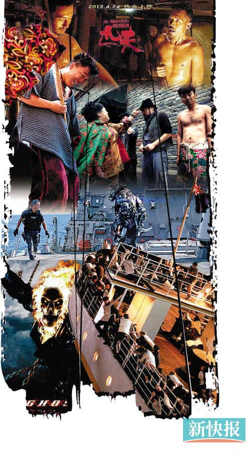 4月国产电影恶战进口大片