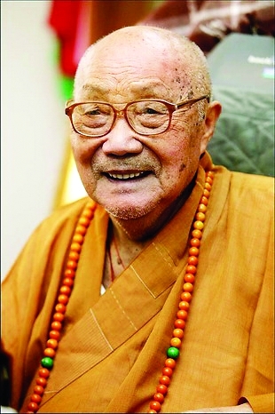 本焕大师(资料图片)中国佛教协会名誉会长,当代佛教界德高望重的本焕