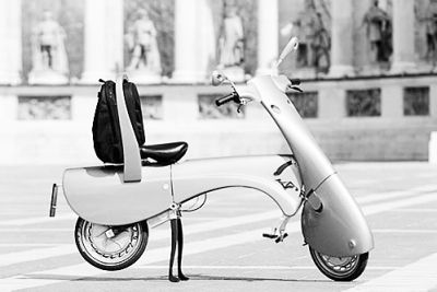 折叠电瓶车_小刀折叠电动车