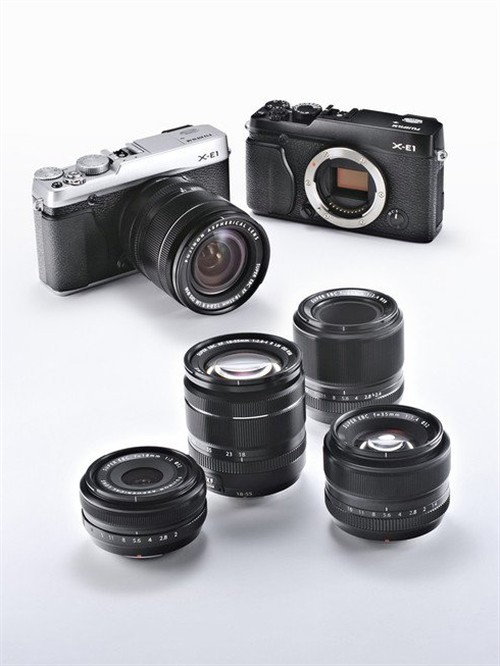 富士新微单x e1发布 简化版本x pro1