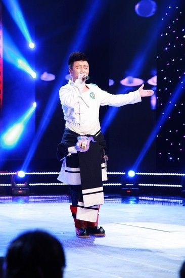 四郎贡布录制歌从黄河来挑战飙高音