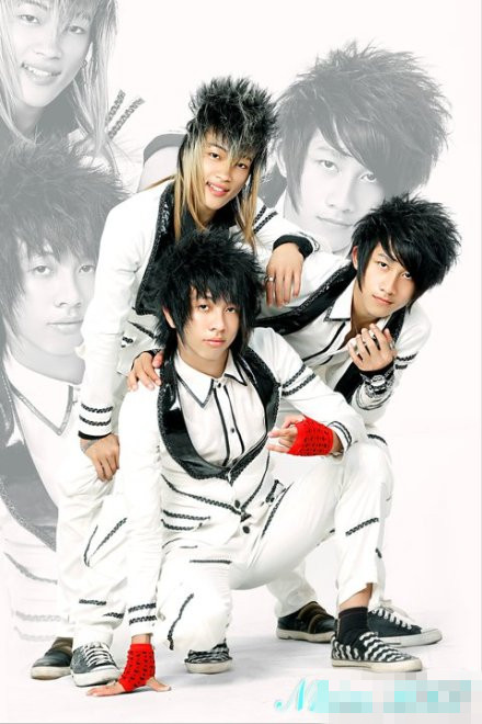 越南hkt组合早期形象照.